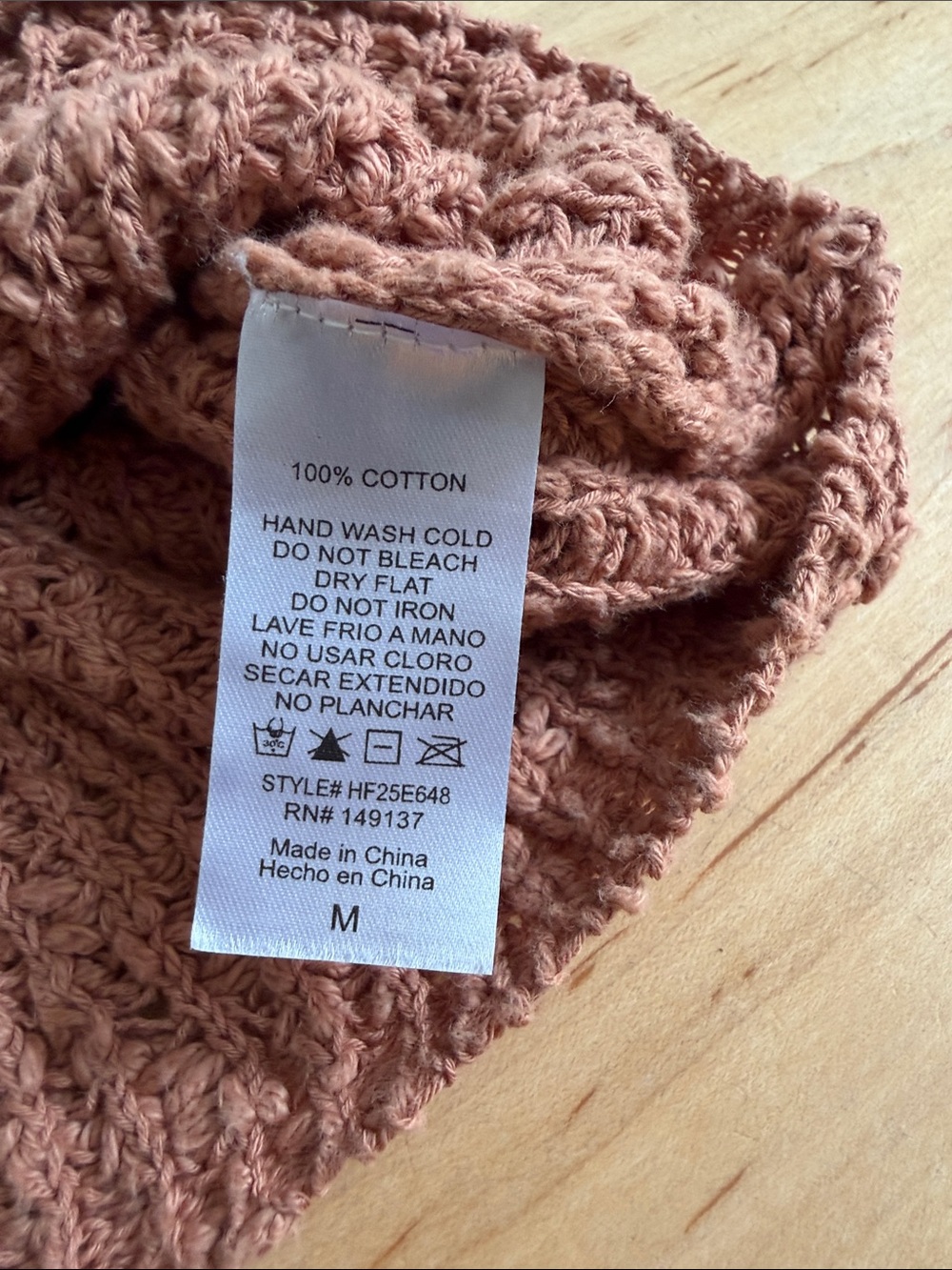 Textured Sleeveless Knit Sweater in Dusty Rose - Hudson Gray - Picture 3 of 5